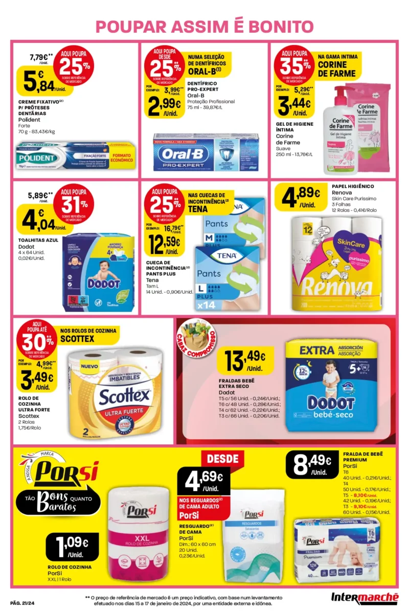 Antevis&atilde;o Folheto Intermarch&eacute; (15 a 21 fevereiro)