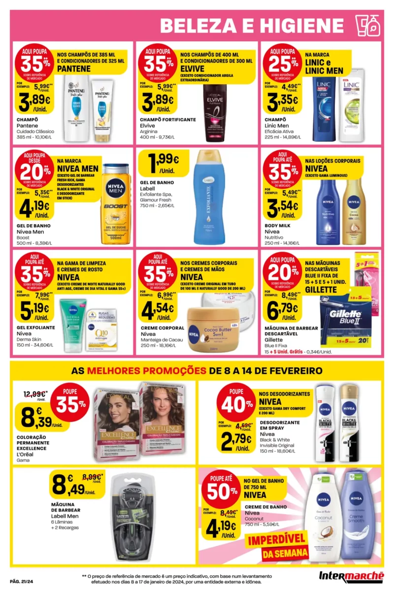 Antevis&atilde;o Folheto Intermarch&eacute; (8 a 14 fevereiro)