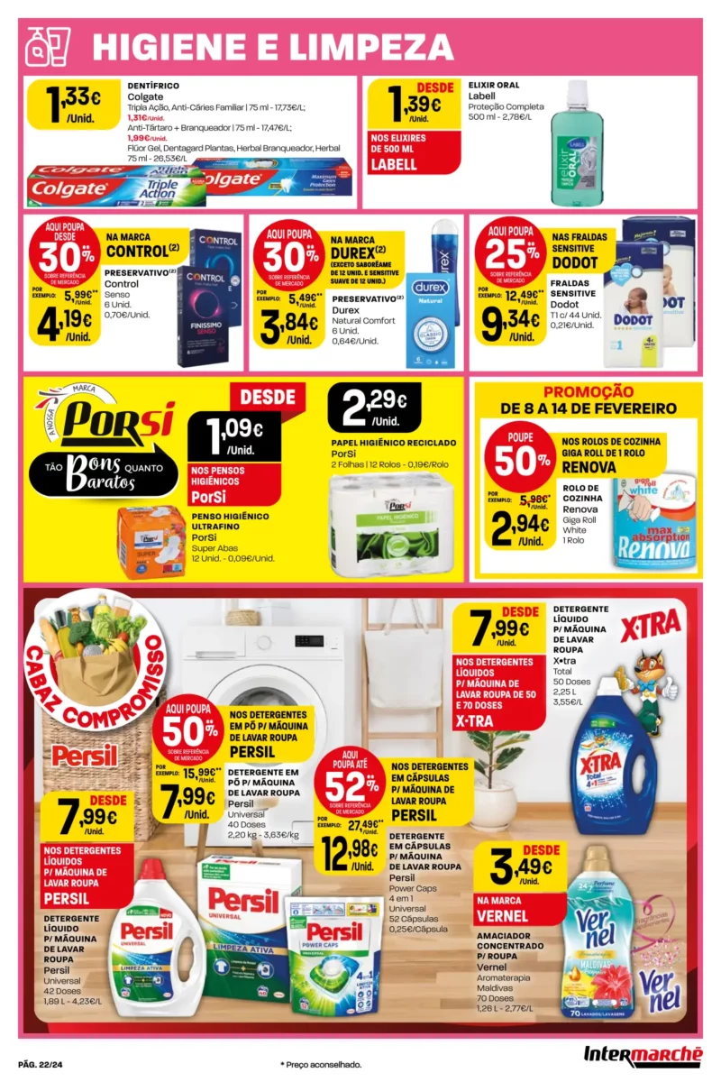 Antevis&atilde;o Folheto Intermarch&eacute; (8 a 14 fevereiro)