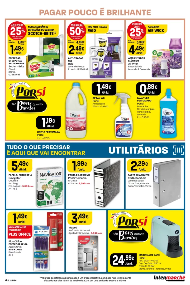 Antevis&atilde;o Folheto Intermarch&eacute; (15 a 21 fevereiro)