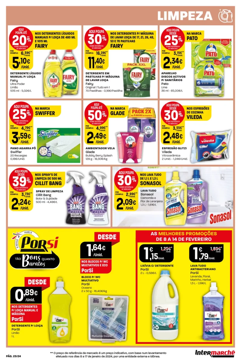 Antevis&atilde;o Folheto Intermarch&eacute; (8 a 14 fevereiro)