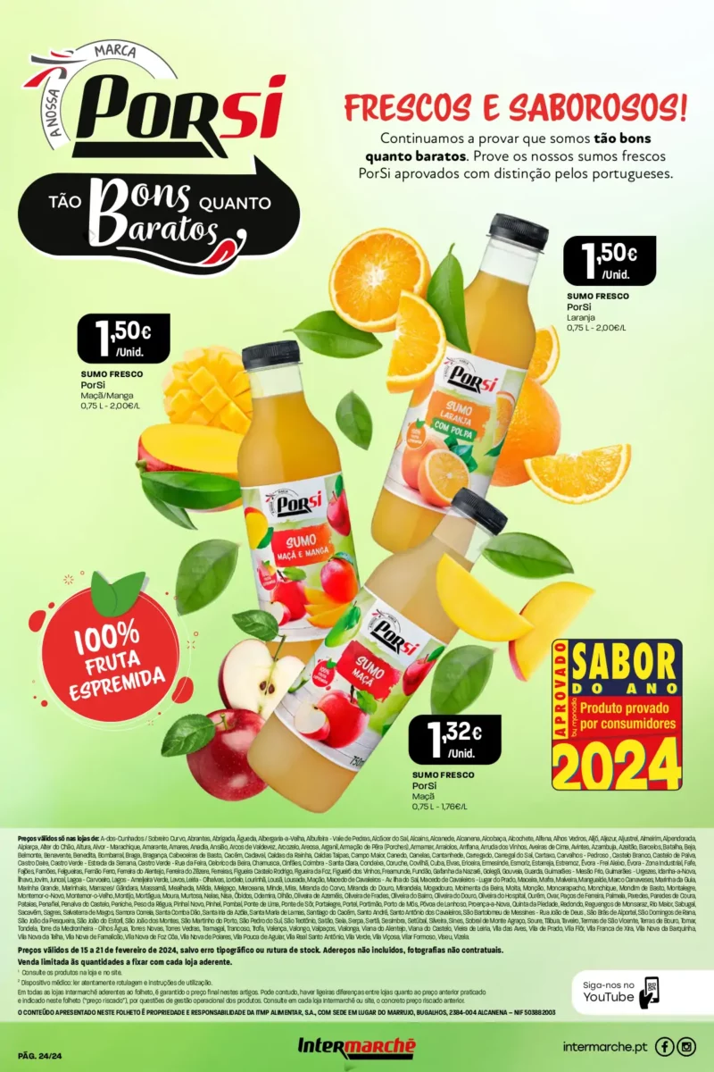 Antevis&atilde;o Folheto Intermarch&eacute; (15 a 21 fevereiro)