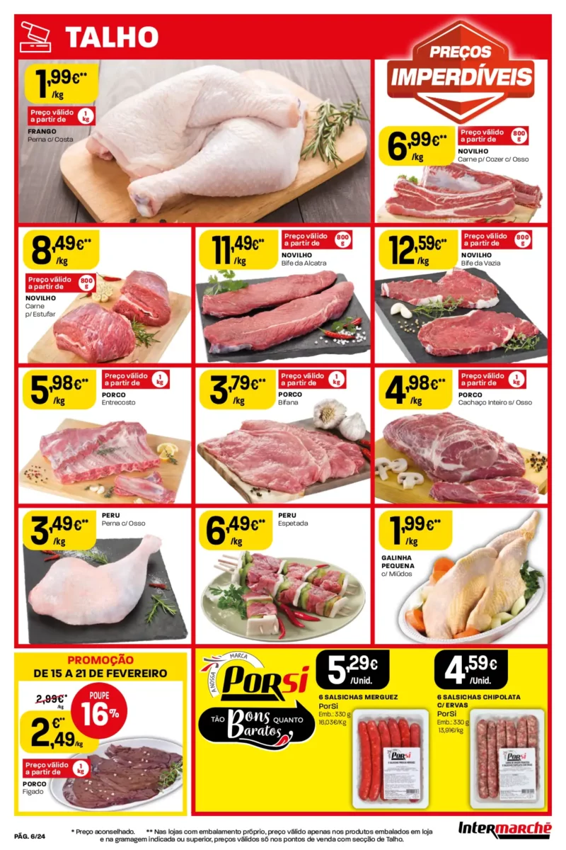 Antevis&atilde;o Folheto Intermarch&eacute; (15 a 21 fevereiro)