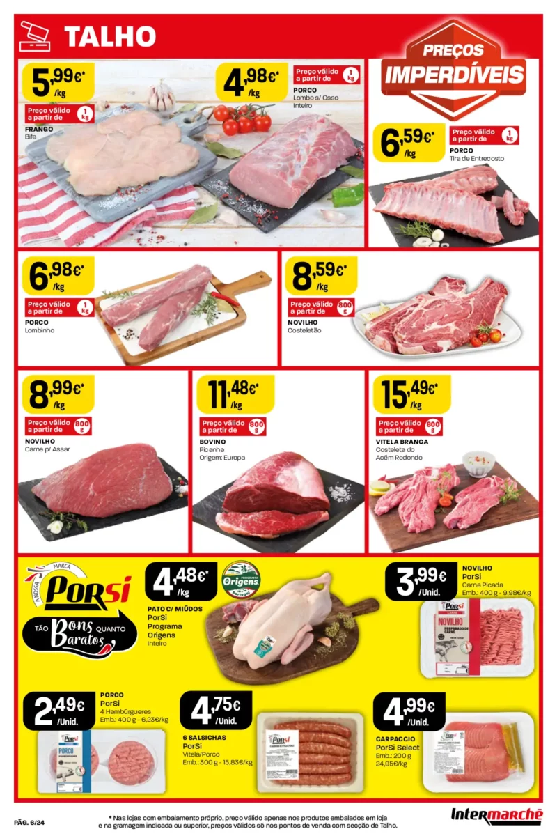 Antevis&atilde;o Folheto Intermarch&eacute; (22 a 28 fevereiro)