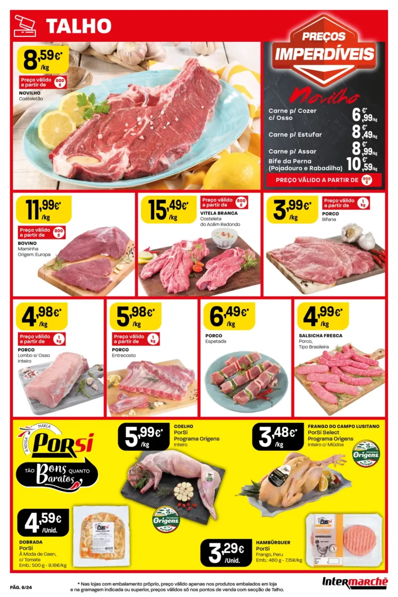 Antevis&atilde;o Folheto Intermarch&eacute; (8 a 14 fevereiro)