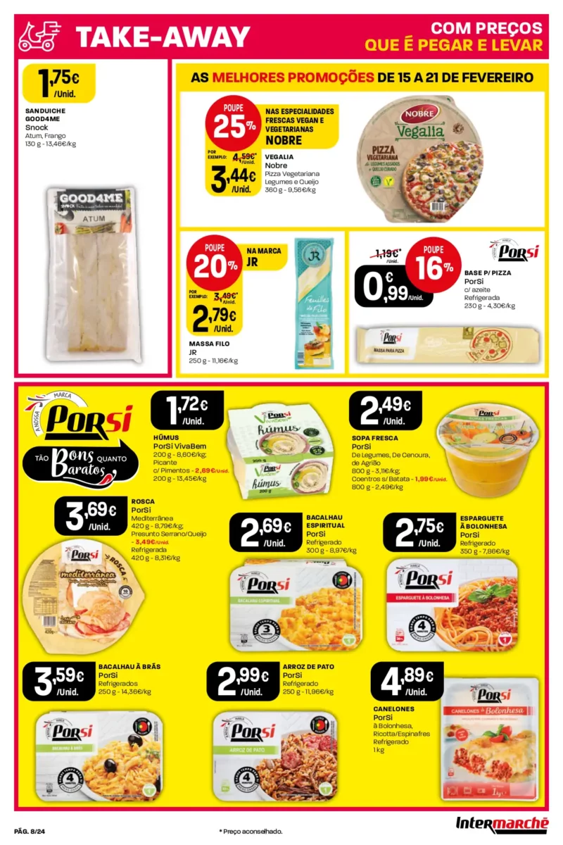 Antevis&atilde;o Folheto Intermarch&eacute; (15 a 21 fevereiro)