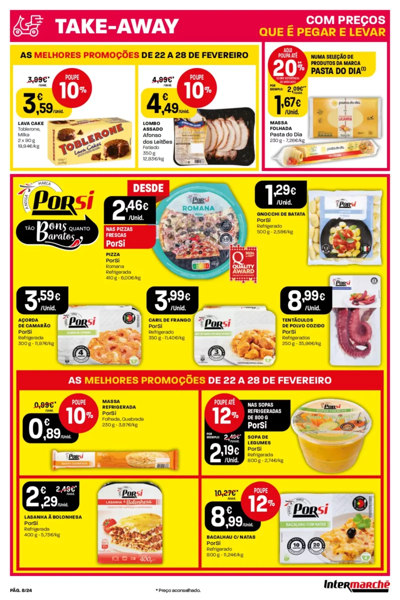 Antevis&atilde;o Folheto Intermarch&eacute; (22 a 28 fevereiro)