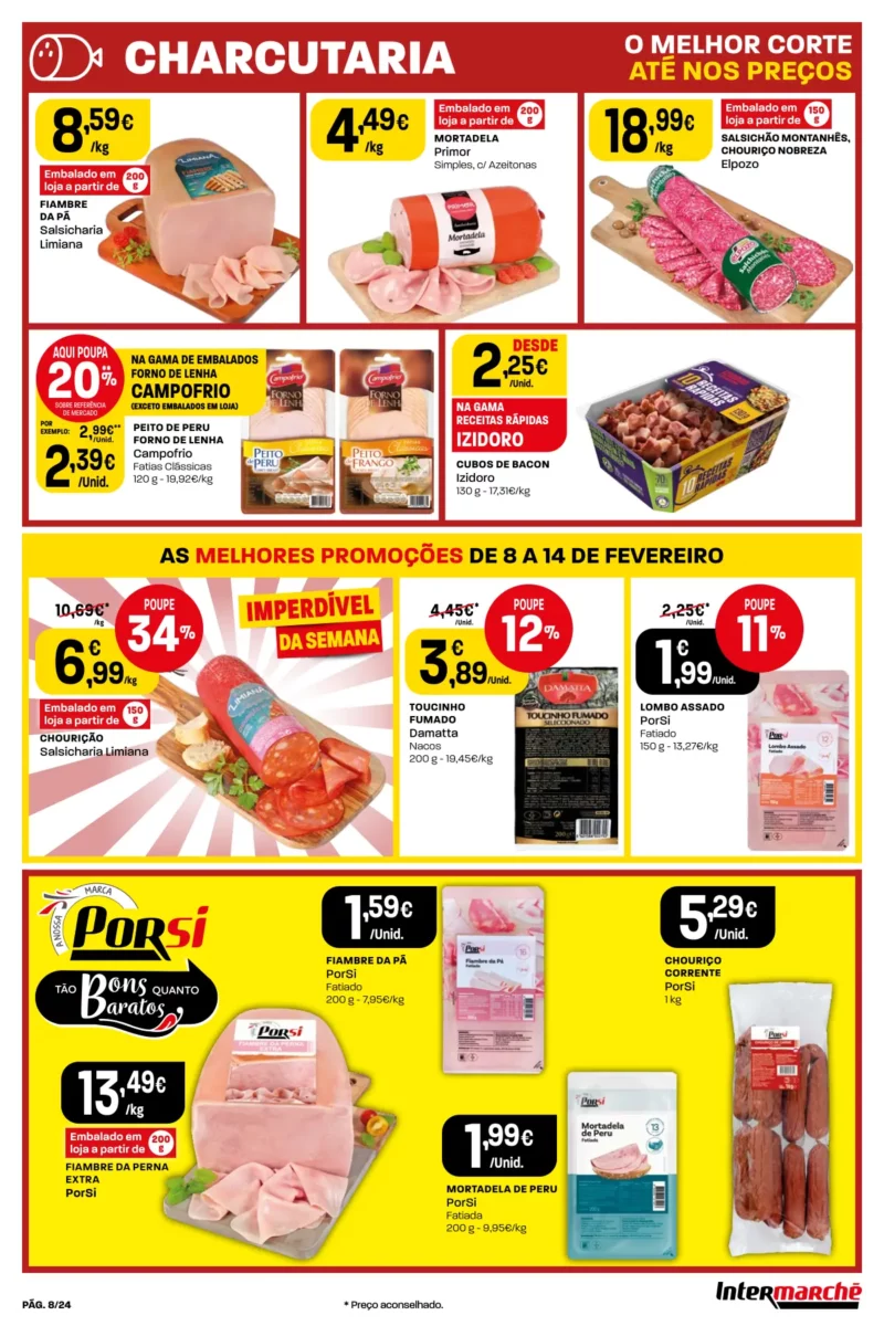 Antevis&atilde;o Folheto Intermarch&eacute; (8 a 14 fevereiro)