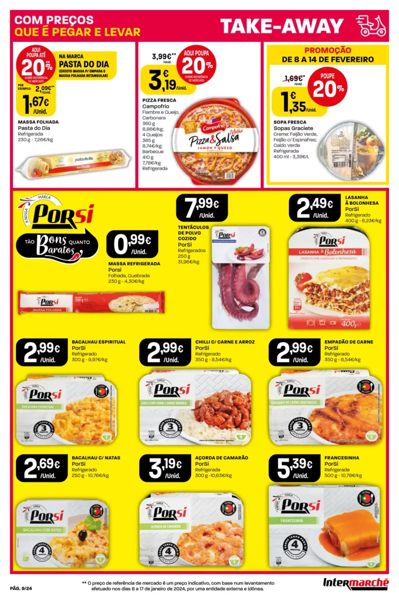 Antevis&atilde;o Folheto Intermarch&eacute; (8 a 14 fevereiro)