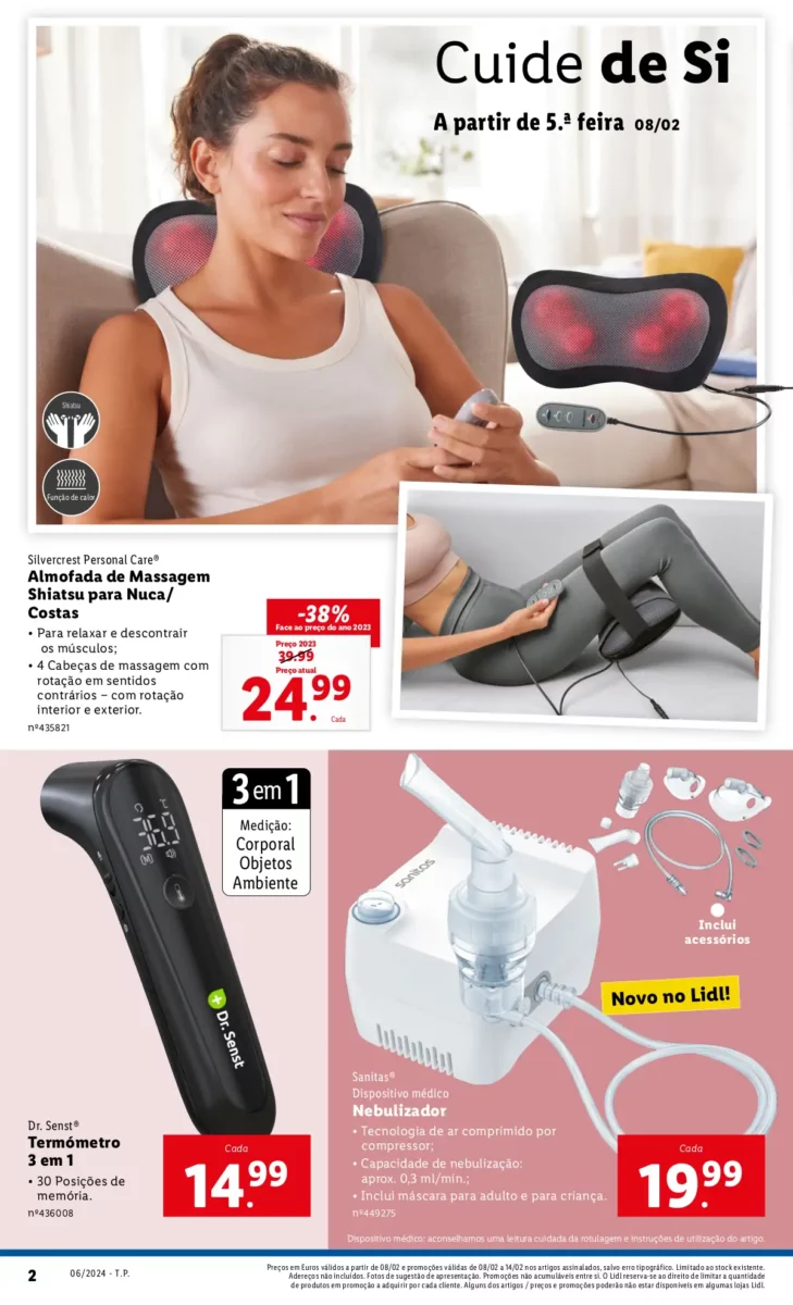 Antevis&atilde;o Folheto LiDL Novidades (a partir de 8 fevereiro)