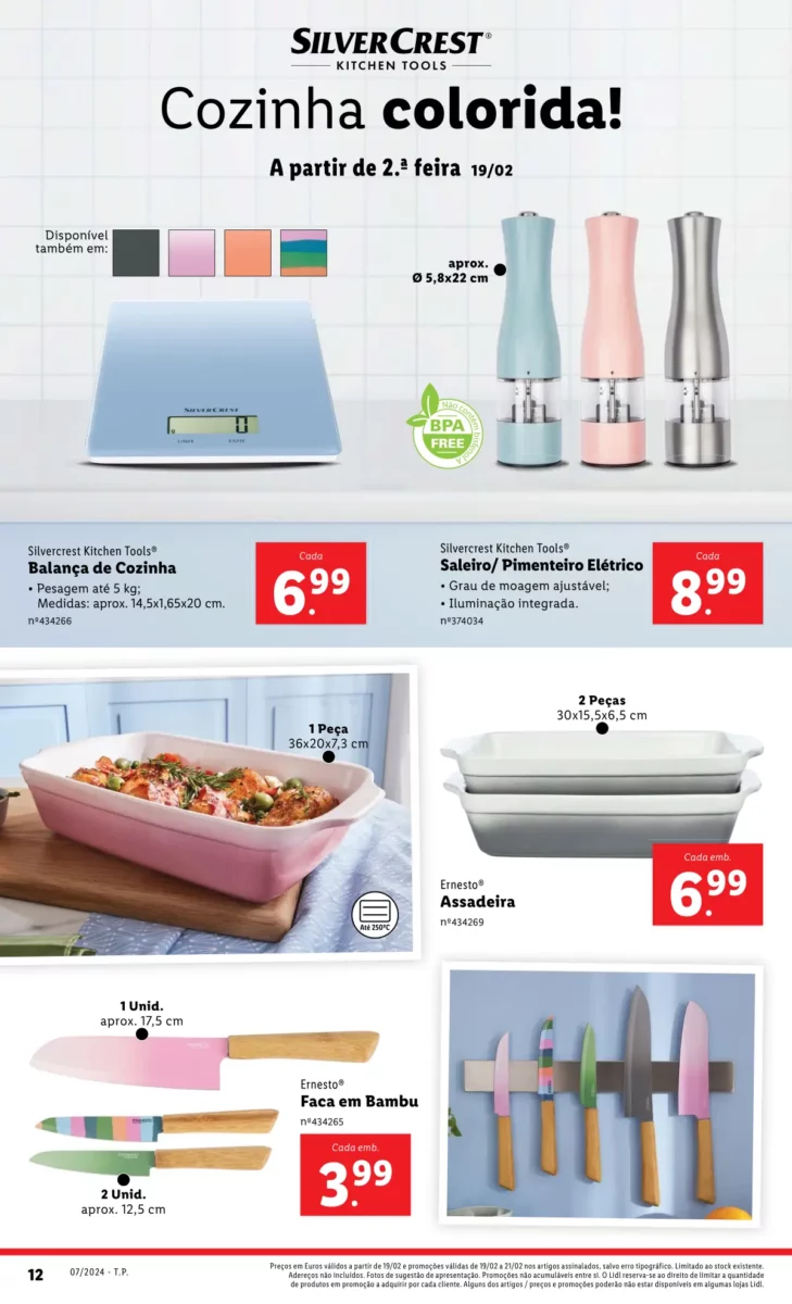 Antevis&atilde;o Folheto LiDL Novidades (a partir de 15 fevereiro)