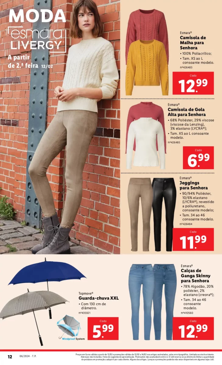 Antevis&atilde;o Folheto LiDL Novidades (a partir de 8 fevereiro)