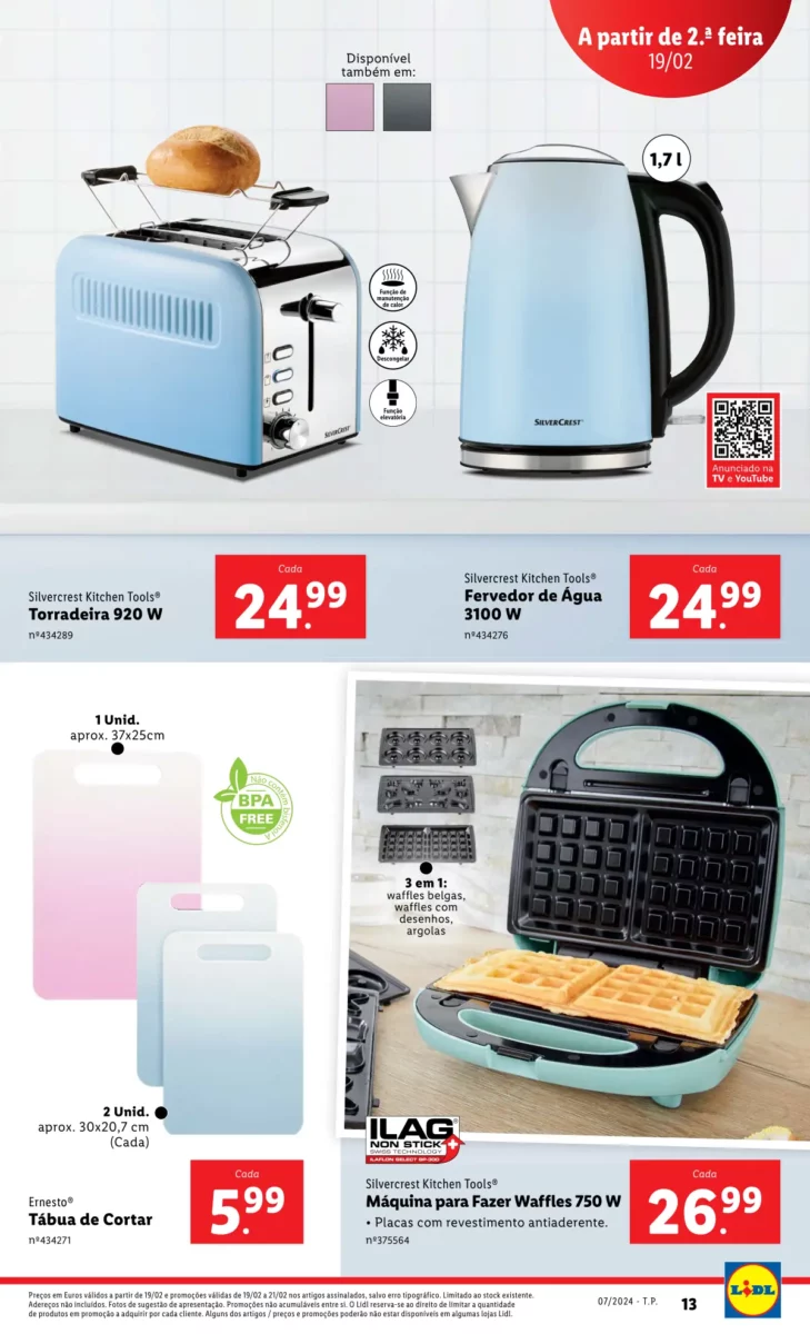 Antevis&atilde;o Folheto LiDL Novidades (a partir de 15 fevereiro)