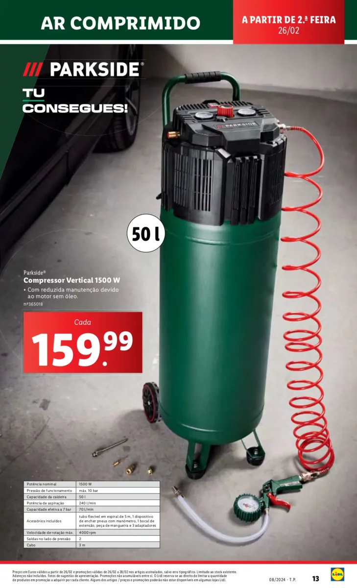 Antevis&atilde;o Folheto LiDL Novidades (a partir de 22 fevereiro)