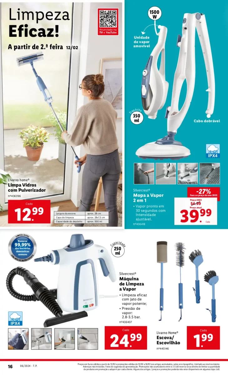 Antevis&atilde;o Folheto LiDL Novidades (a partir de 8 fevereiro)