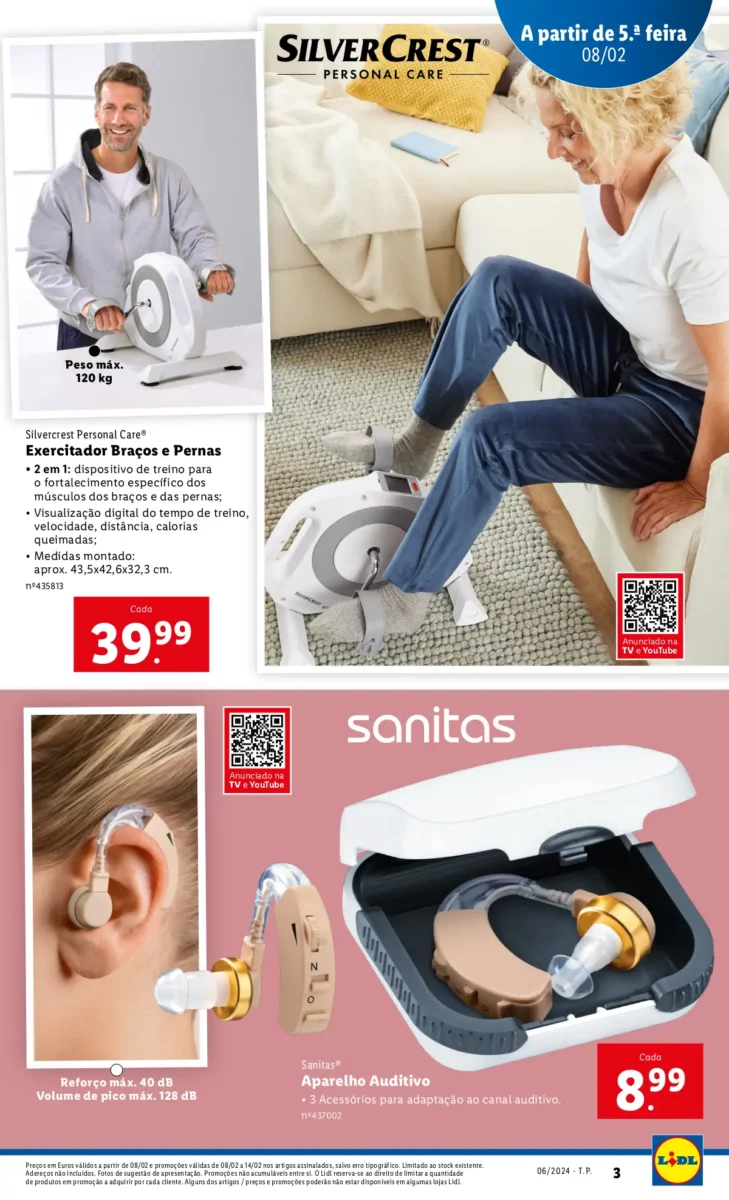 Antevis&atilde;o Folheto LiDL Novidades (a partir de 8 fevereiro)