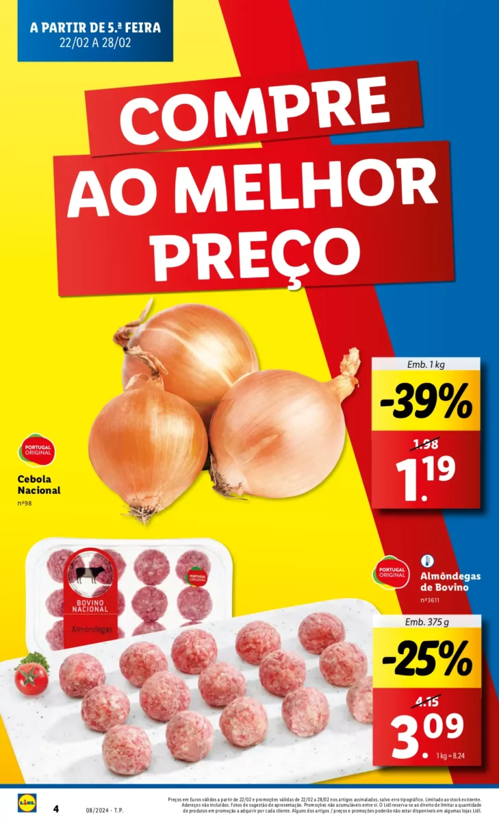 Antevis&atilde;o Folheto LiDL Novidades (a partir de 22 fevereiro)