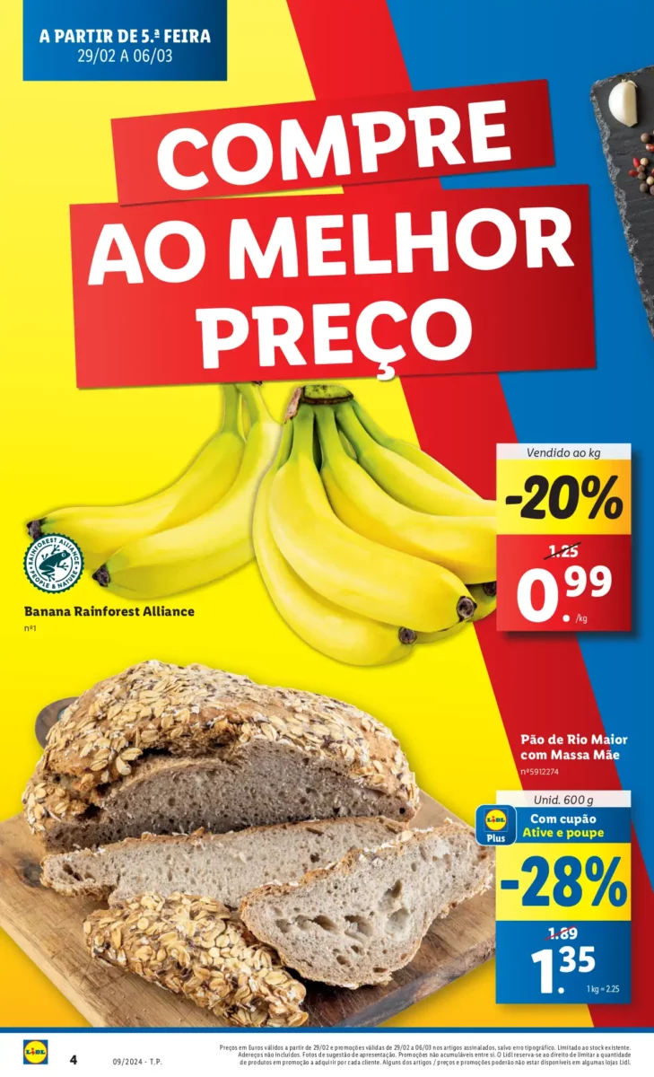 Antevis&atilde;o Folheto LiDL Novidades (a partir de 29 fevereiro)