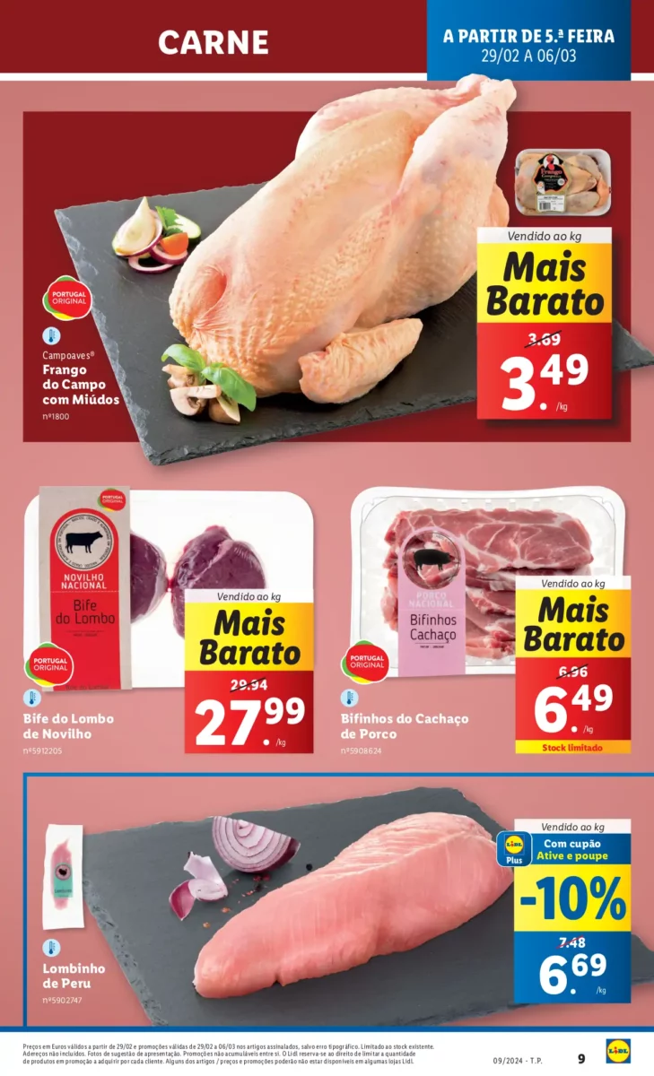 Antevis&atilde;o Folheto LiDL Novidades (a partir de 29 fevereiro)