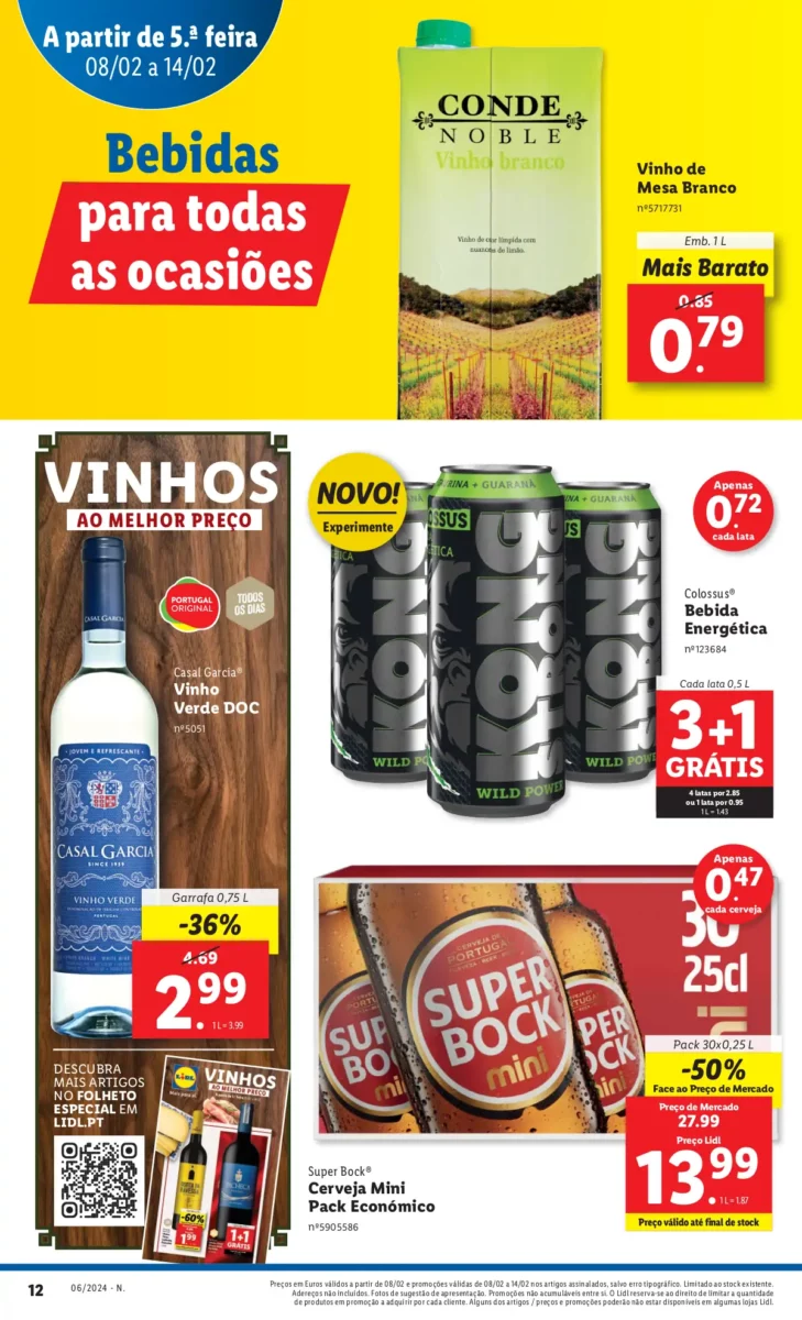 Antevis&atilde;o Folheto LiDL Novidades (a partir de 8 fevereiro)
