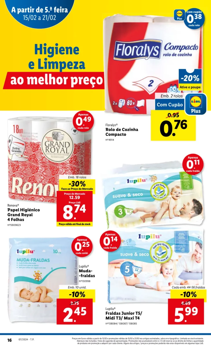 Antevis&atilde;o Folheto LiDL Novidades (a partir de 15 fevereiro)