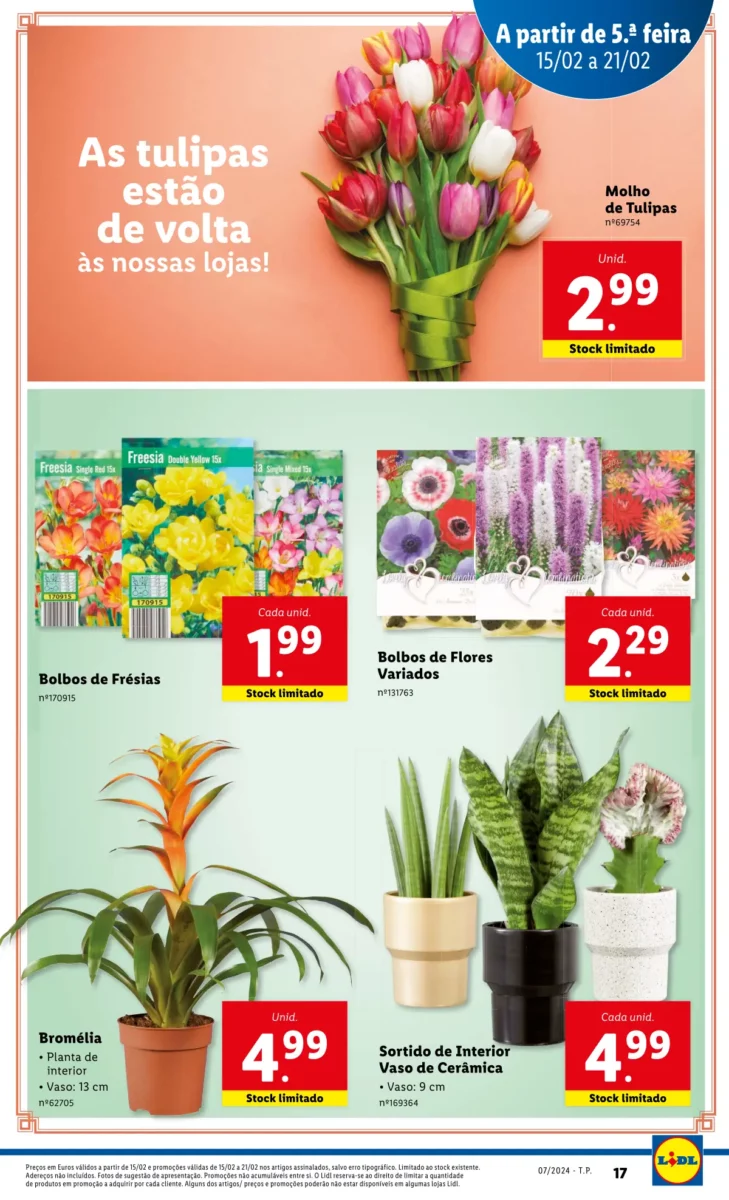 Antevis&atilde;o Folheto LiDL Novidades (a partir de 15 fevereiro)