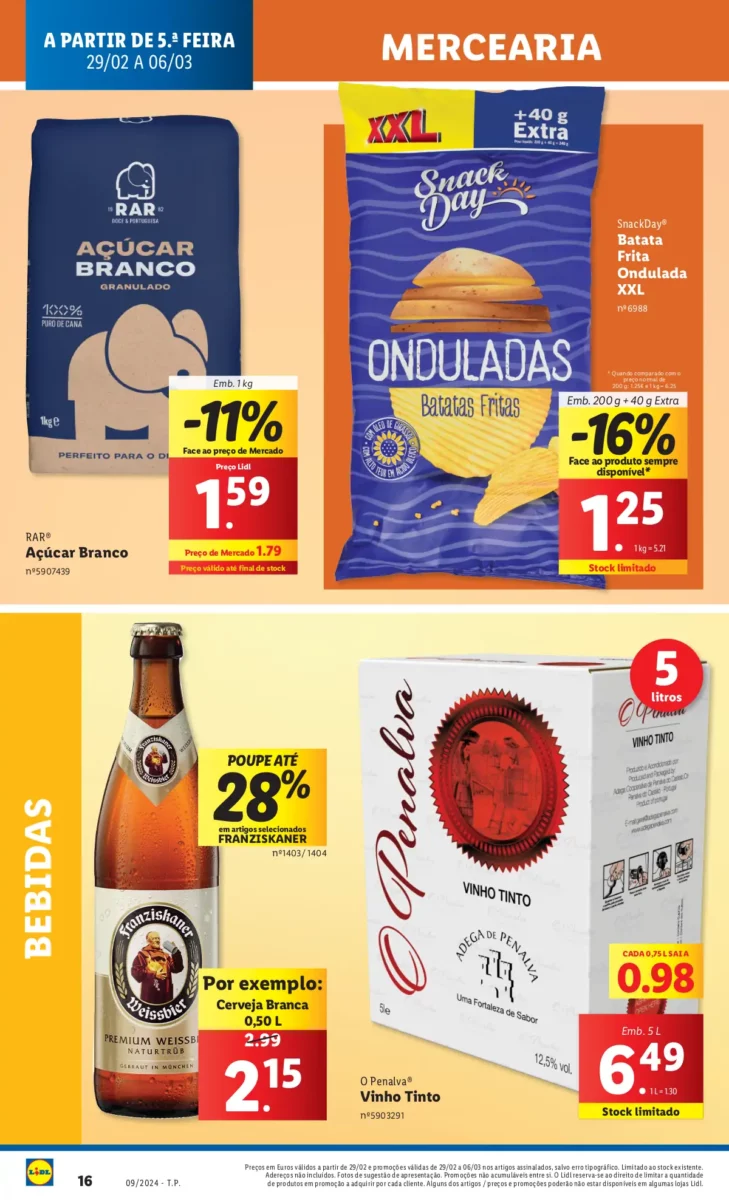 Antevis&atilde;o Folheto LiDL Novidades (a partir de 29 fevereiro)