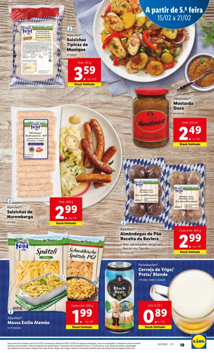 Antevis&atilde;o Folheto LiDL Novidades (a partir de 15 fevereiro)