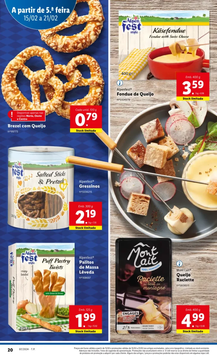 Antevis&atilde;o Folheto LiDL Novidades (a partir de 15 fevereiro)