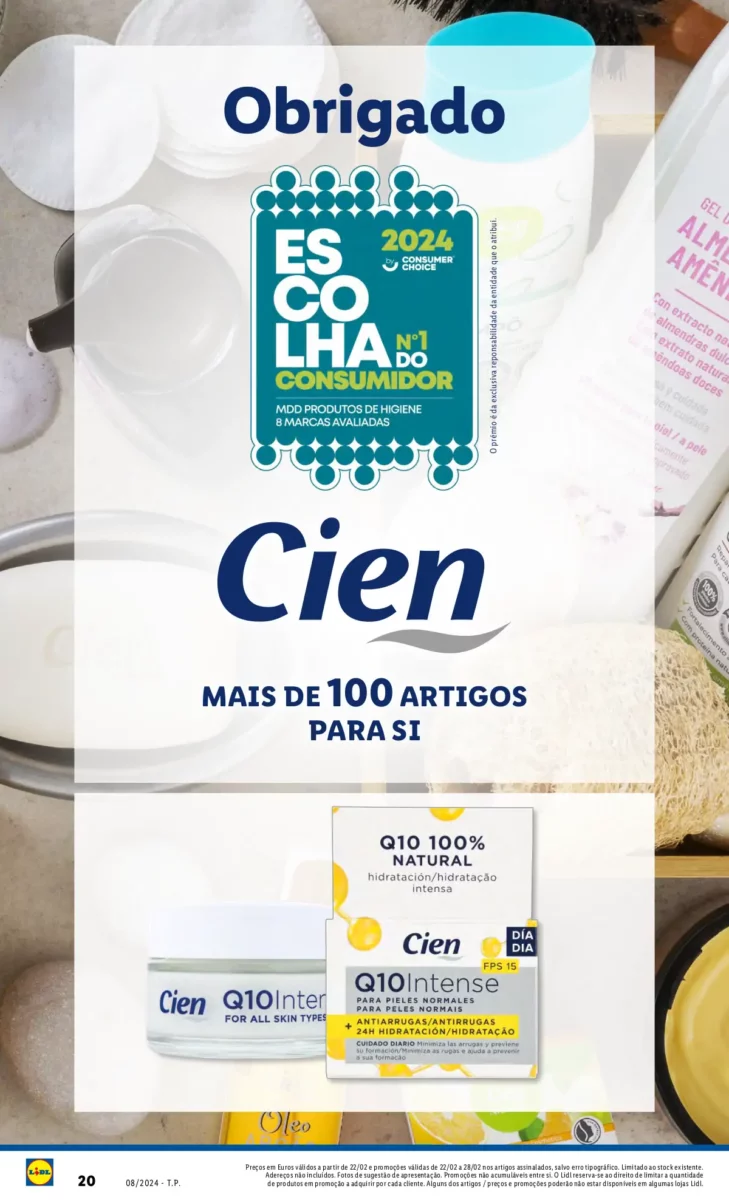 Antevis&atilde;o Folheto LiDL Novidades (a partir de 22 fevereiro)