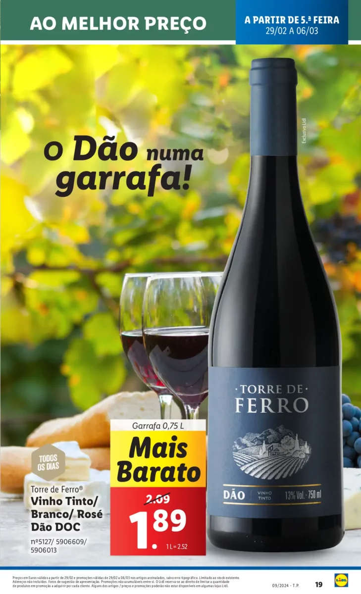 Antevis&atilde;o Folheto LiDL Novidades (a partir de 29 fevereiro)