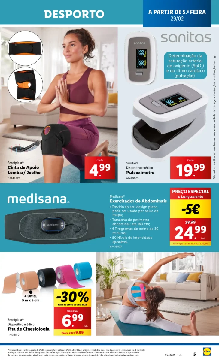 Antevis&atilde;o Folheto LiDL Novidades (a partir de 29 fevereiro)