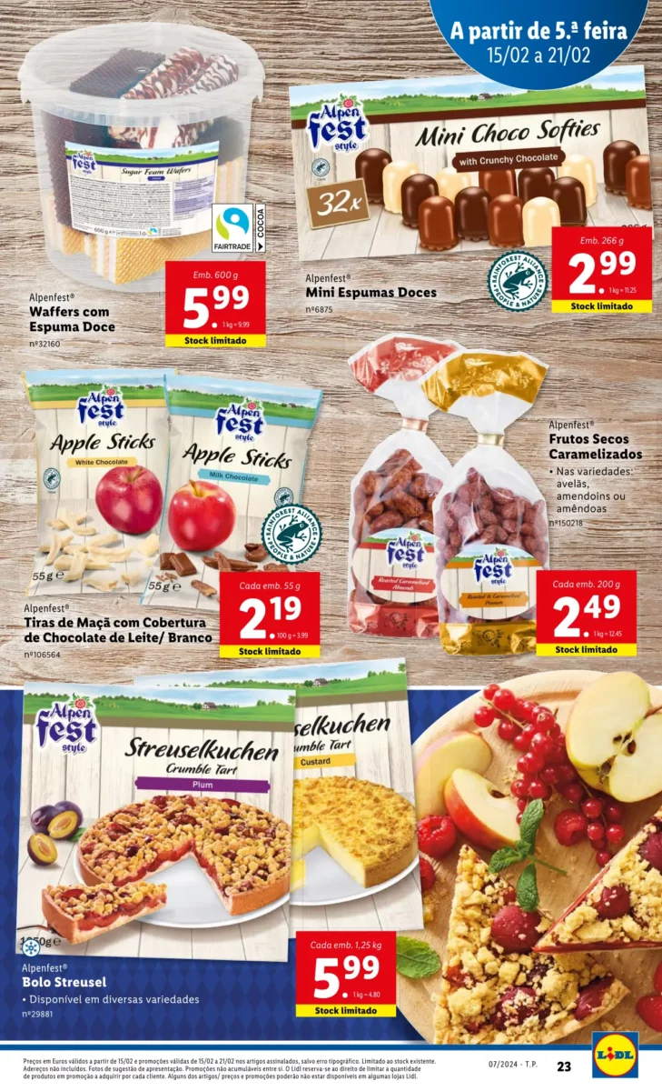 Antevis&atilde;o Folheto LiDL Novidades (a partir de 15 fevereiro)