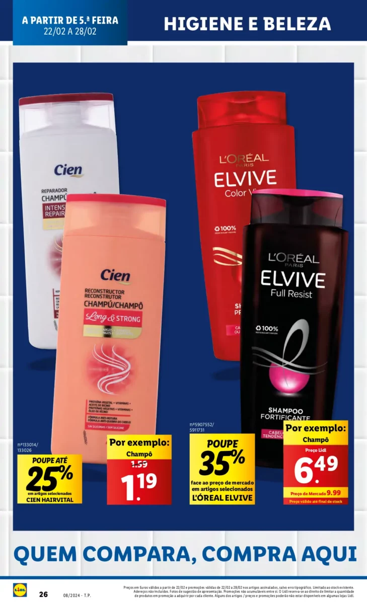 Antevis&atilde;o Folheto LiDL Novidades (a partir de 22 fevereiro)