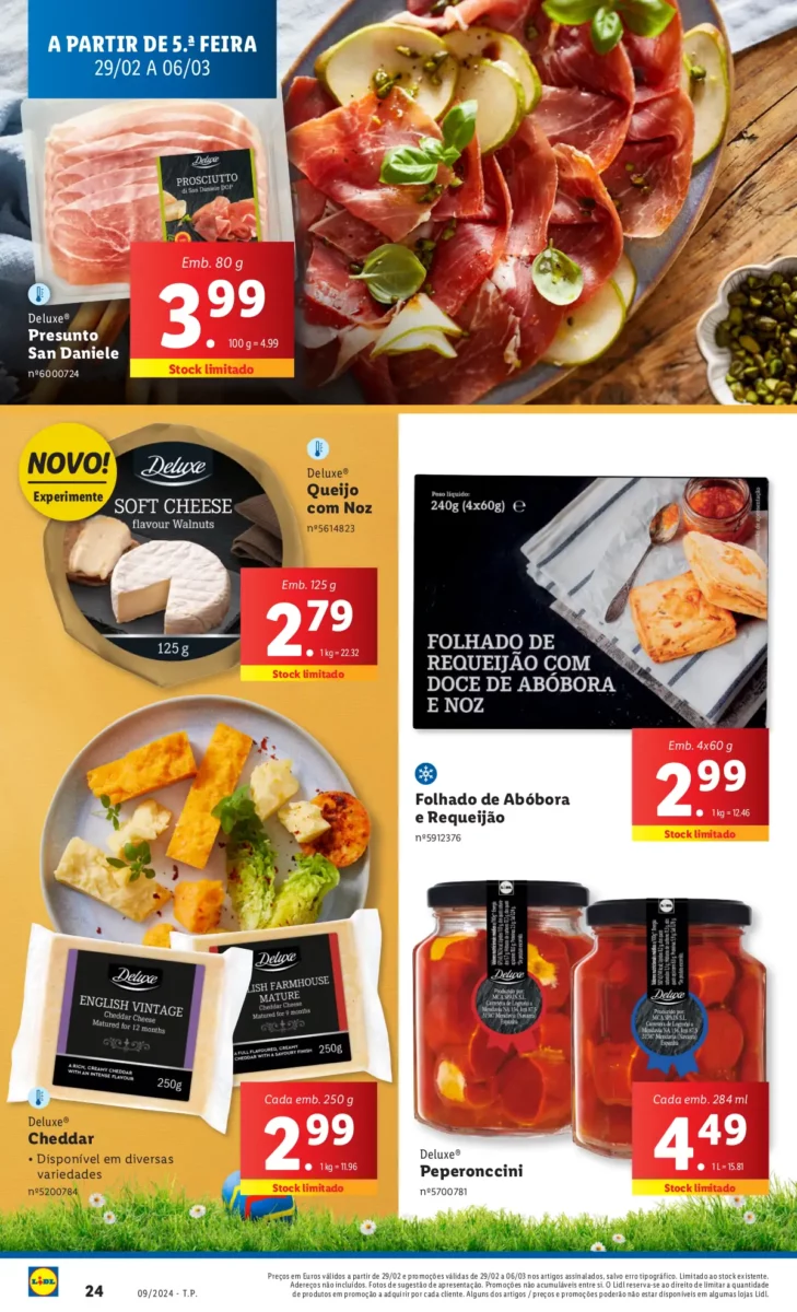Antevis&atilde;o Folheto LiDL Novidades (a partir de 29 fevereiro)