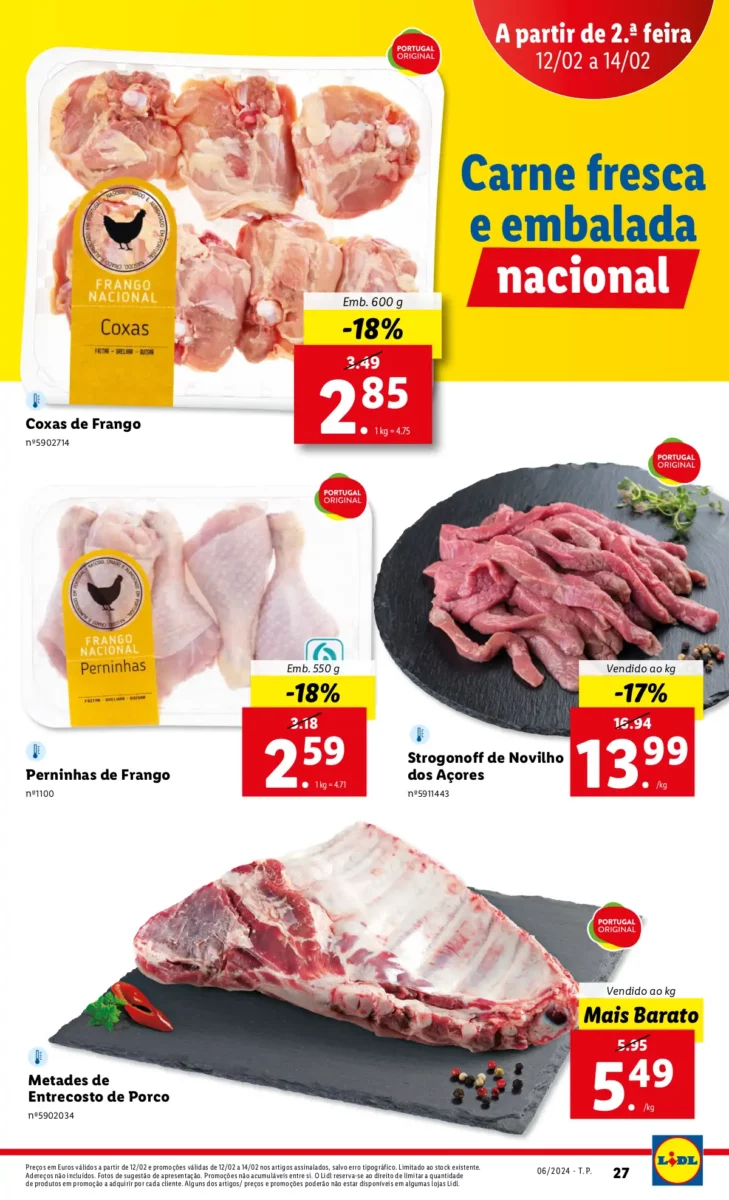 Antevis&atilde;o Folheto LiDL Novidades (a partir de 8 fevereiro)