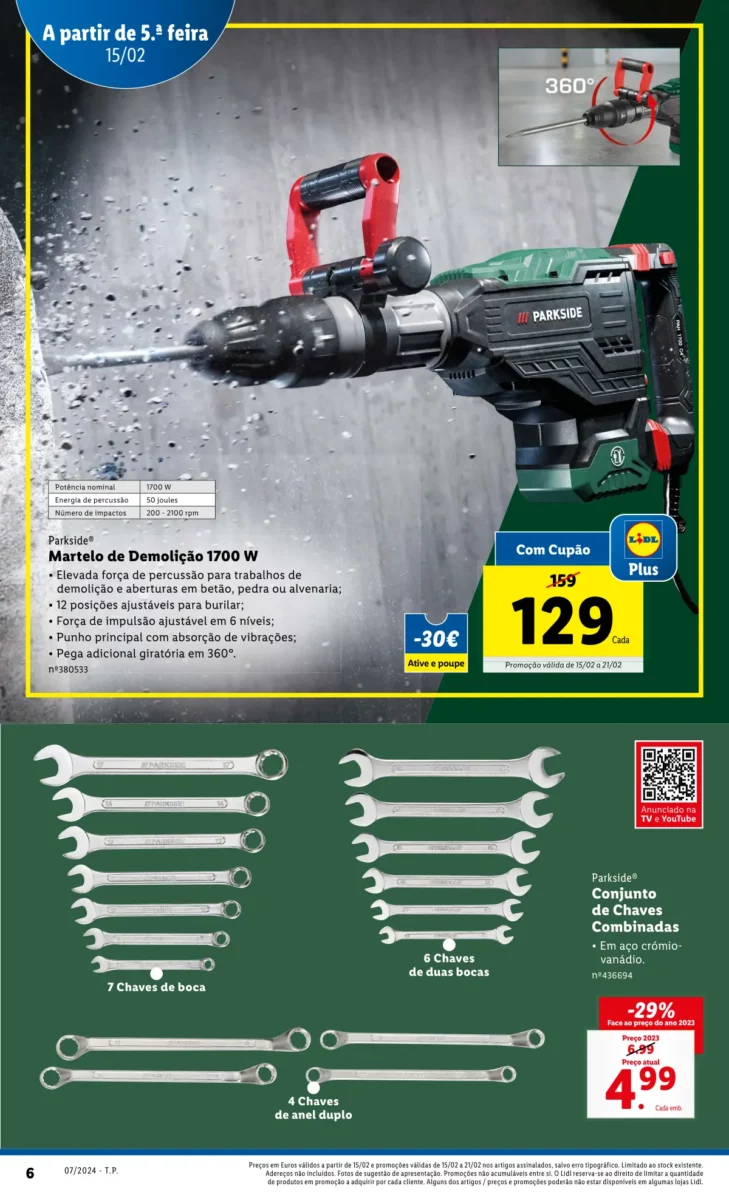 Antevis&atilde;o Folheto LiDL Novidades (a partir de 15 fevereiro)