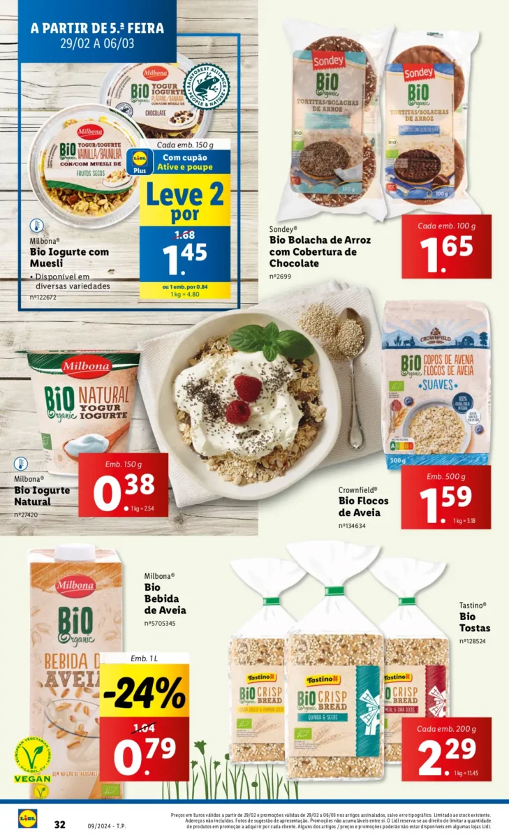 Antevis&atilde;o Folheto LiDL Novidades (a partir de 29 fevereiro)