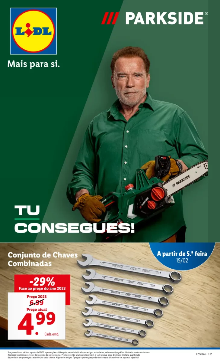 Antevis&atilde;o Folheto LiDL Novidades (a partir de 15 fevereiro)
