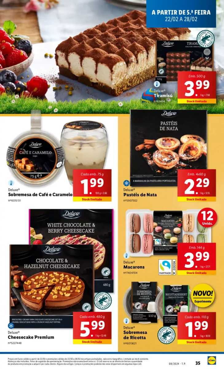 Antevis&atilde;o Folheto LiDL Novidades (a partir de 22 fevereiro)