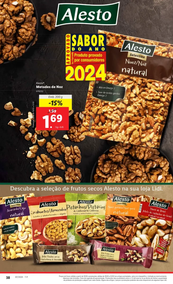 Antevis&atilde;o Folheto LiDL Novidades (a partir de 15 fevereiro)