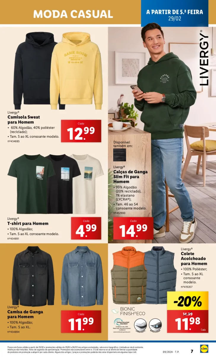 Antevis&atilde;o Folheto LiDL Novidades (a partir de 29 fevereiro)
