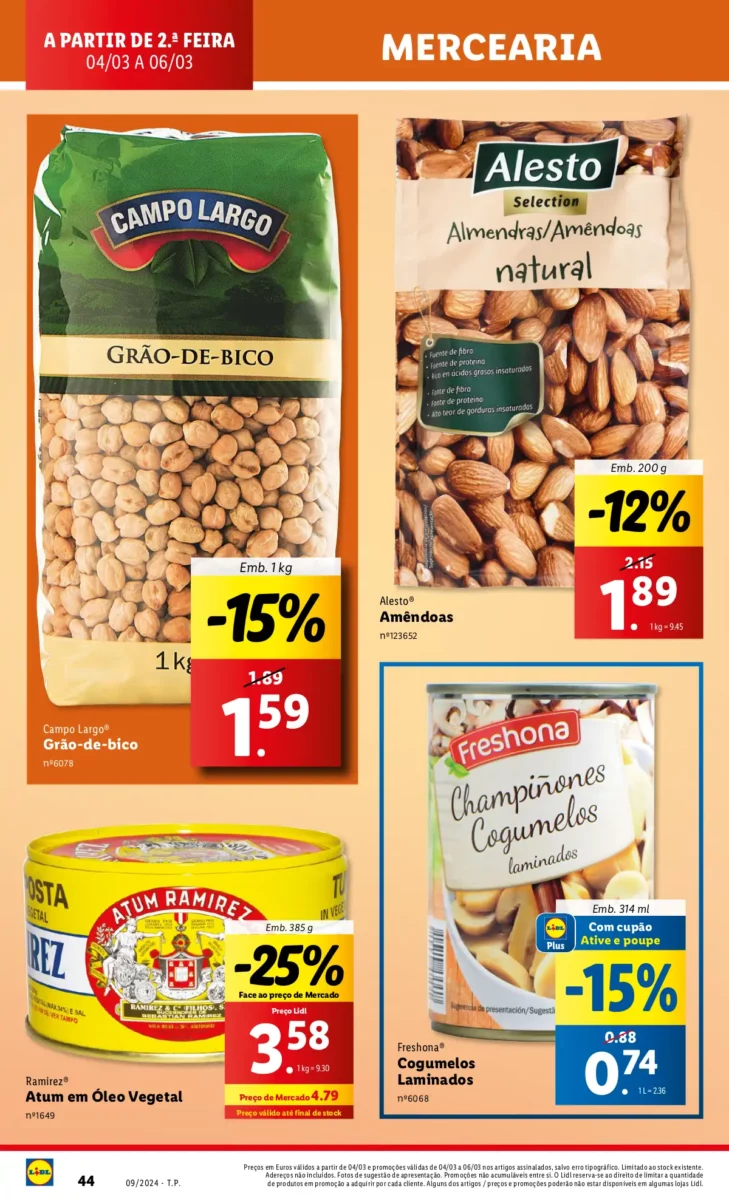 Antevis&atilde;o Folheto LiDL Novidades (a partir de 29 fevereiro)