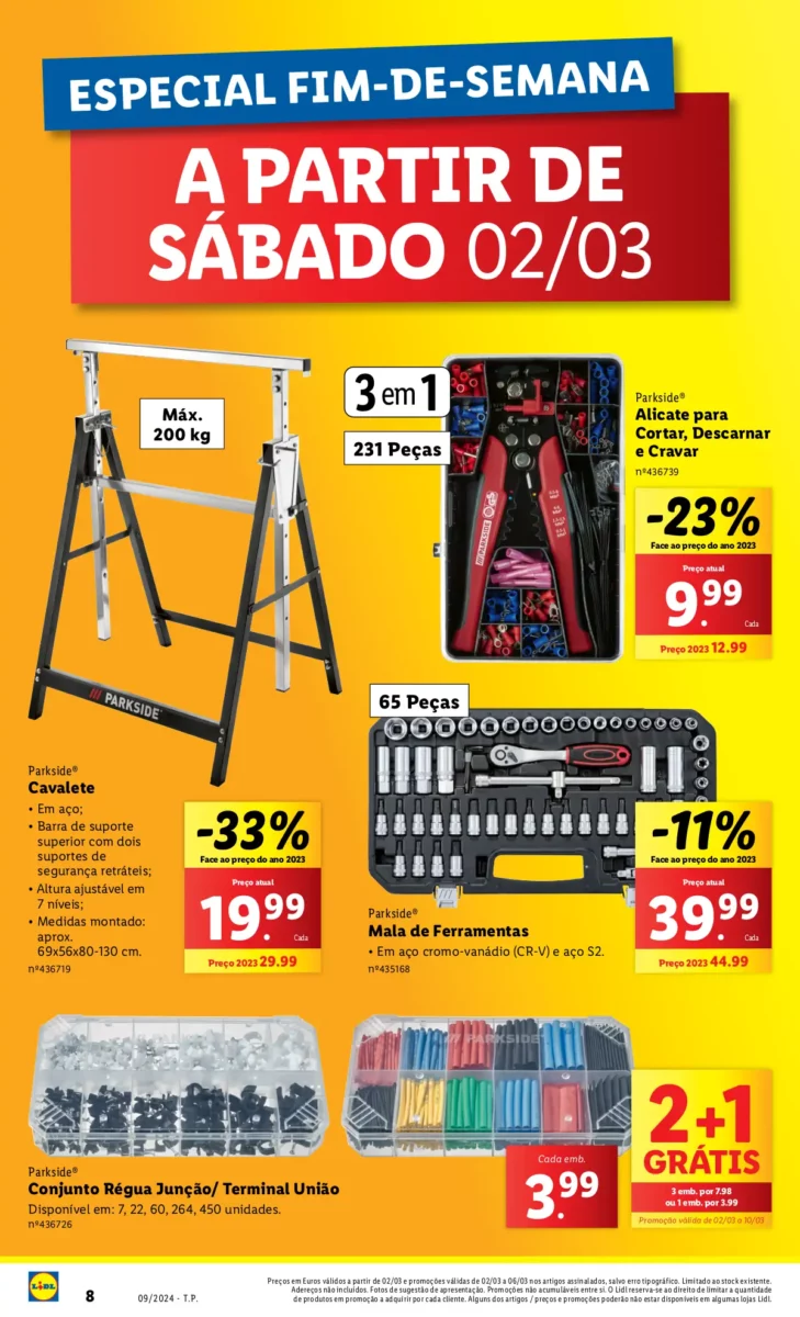 Antevis&atilde;o Folheto LiDL Novidades (a partir de 29 fevereiro)