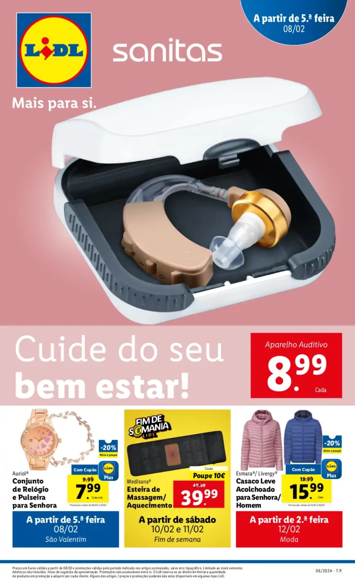Antevis&atilde;o Folheto LiDL Novidades (a partir de 8 fevereiro)