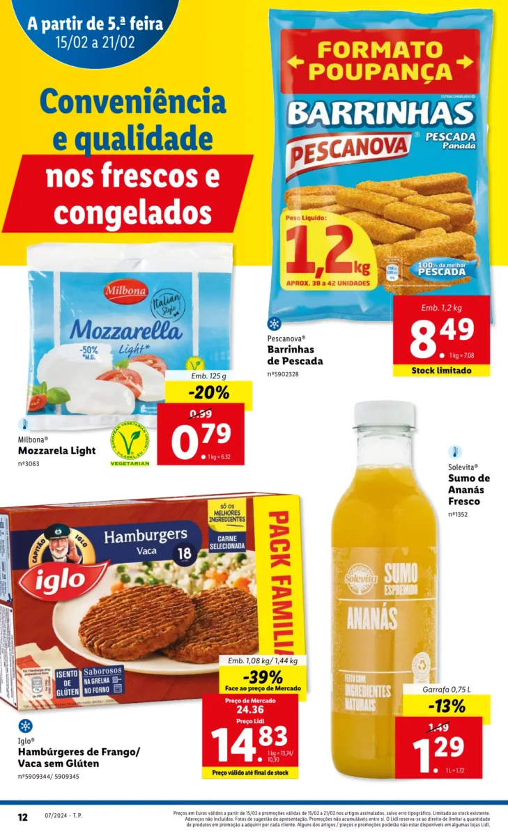 Antevis&atilde;o Folheto LiDL Promo&ccedil;&otilde;es (15 a 21 fevereiro)