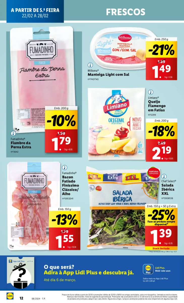 Antevis&atilde;o Folheto LiDL Promo&ccedil;&otilde;es (22 a 28 fevereiro)
