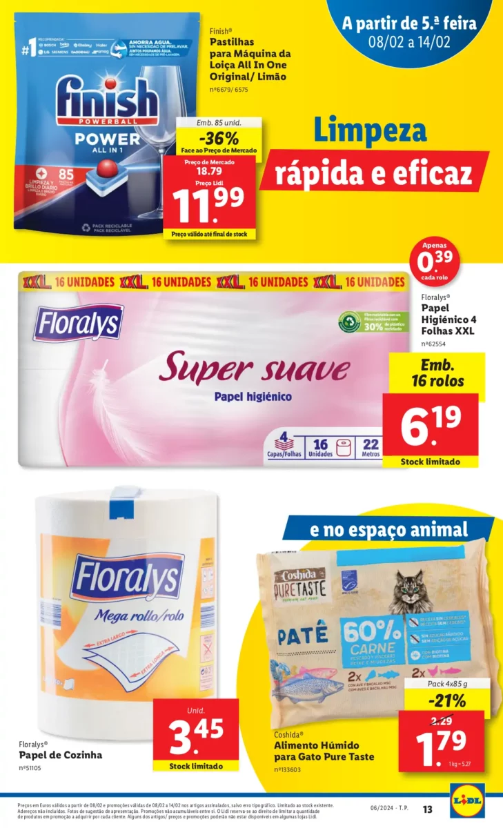 Antevis&atilde;o Folheto LiDL Promo&ccedil;&otilde;es (8 a 14 fevereiro)