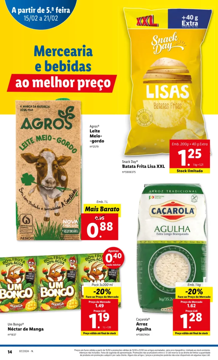 Antevis&atilde;o Folheto LiDL Promo&ccedil;&otilde;es (15 a 21 fevereiro)