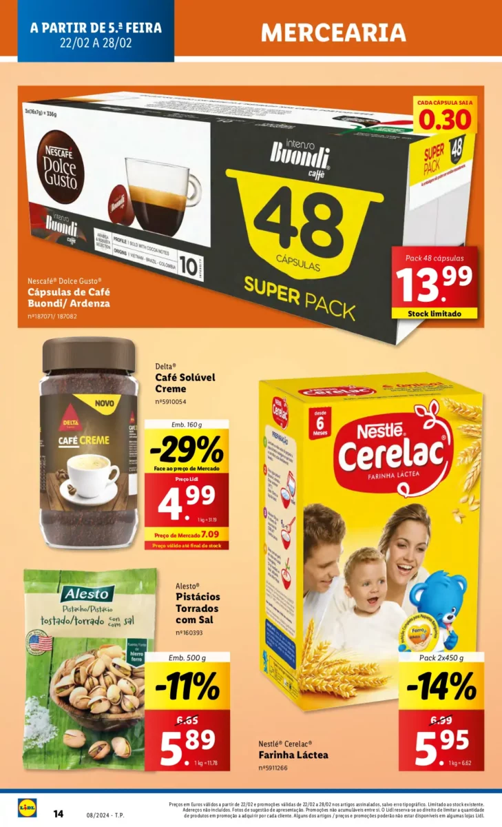 Antevis&atilde;o Folheto LiDL Promo&ccedil;&otilde;es (22 a 28 fevereiro)